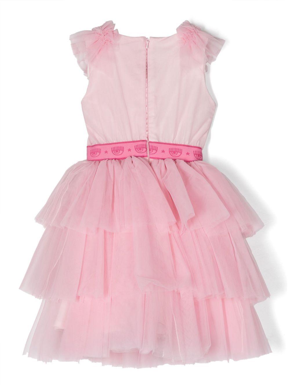 Chiara Ferragni kids abito in tulle 51A901T9945 0090 CHIARA FERRAGNI 