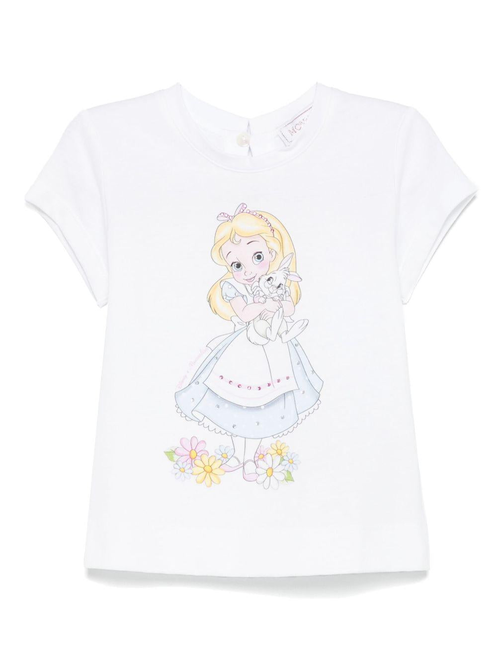 Monnalisa t-shirt con stampa 39E6145002 0099 MONNALISA 