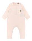 Tutina per neonata Moncler Enfant con logo L19518L0000489B9Y 503 MONCLER ENFANT 