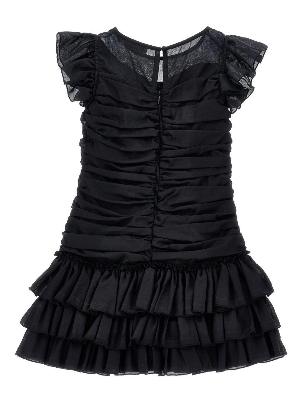 Abito per bambina Monnalisa con fiocco 17G9067105 0050 MONNALISA 