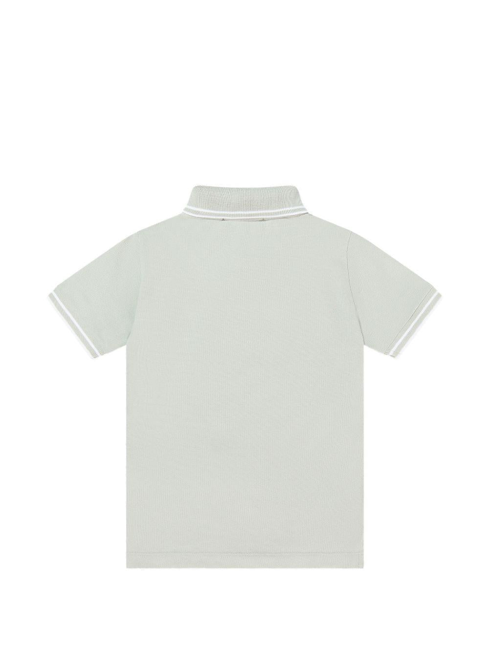 Polo per bambino Stone Island Junior con logo L1S162200001S0018 V0061 STONE ISLAND JUNIOR 