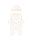 Set tutina per neonato Fendi Kids 3 pezzi BUK167ST8 F0TU9 FENDI KIDS 