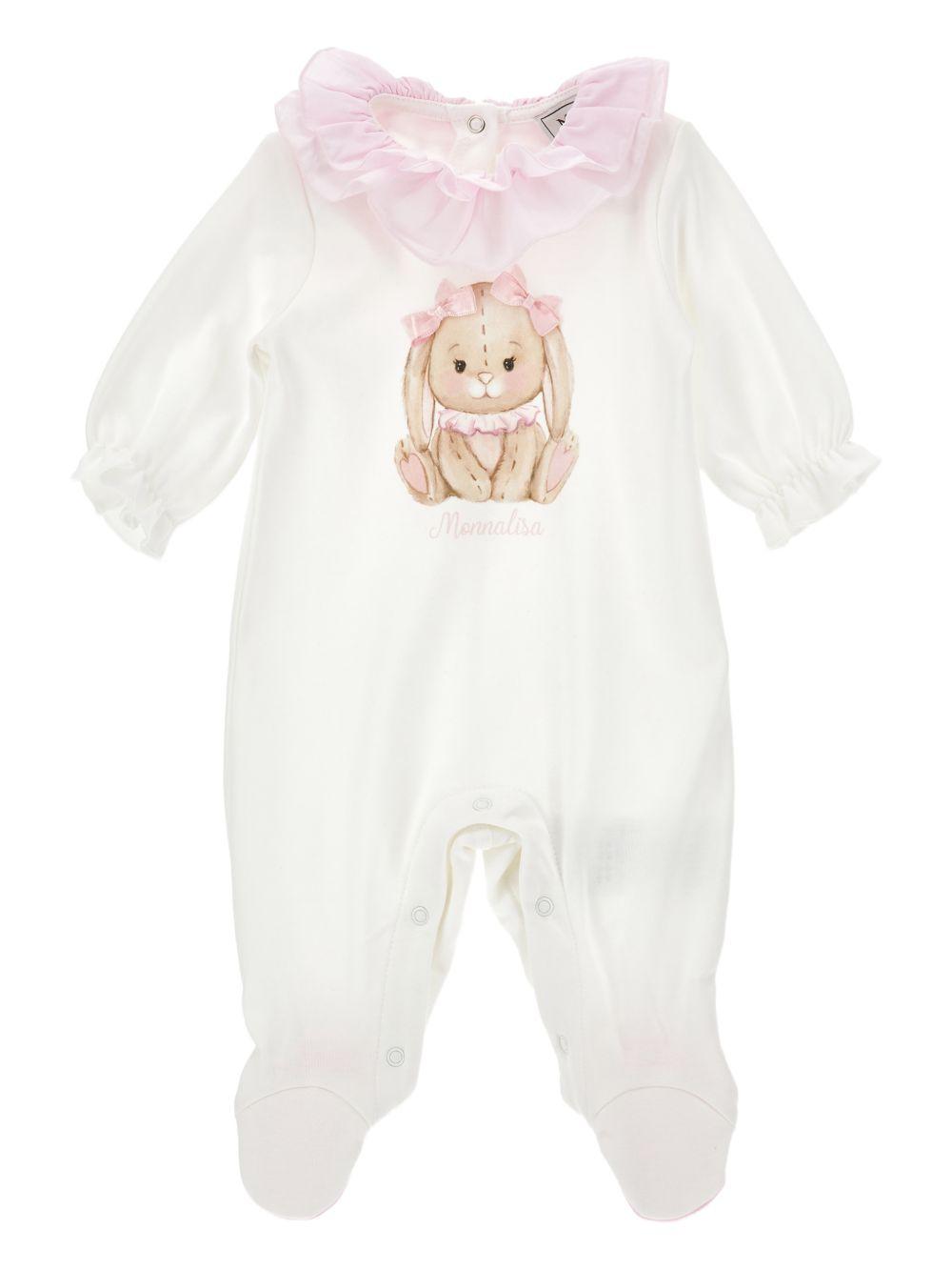 Tutina per neonata Monnalisa con stampa 35G2047000 0190 MONNALISA 