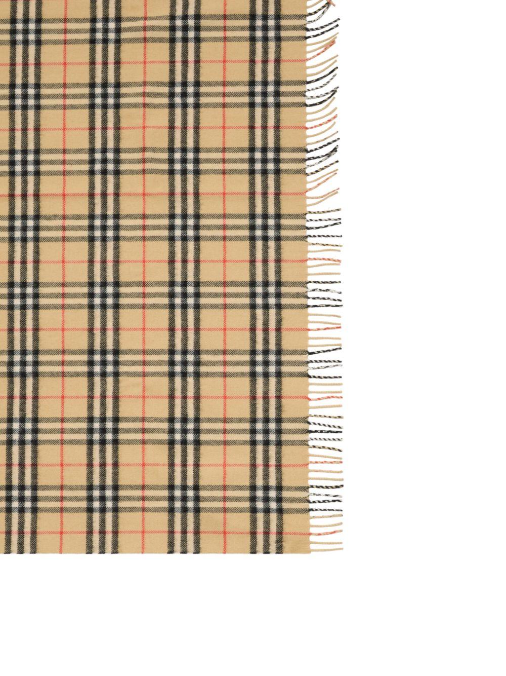 Coperta unisex Burberry Kids in check 8117406 B9368 BURBERRY KIDS 