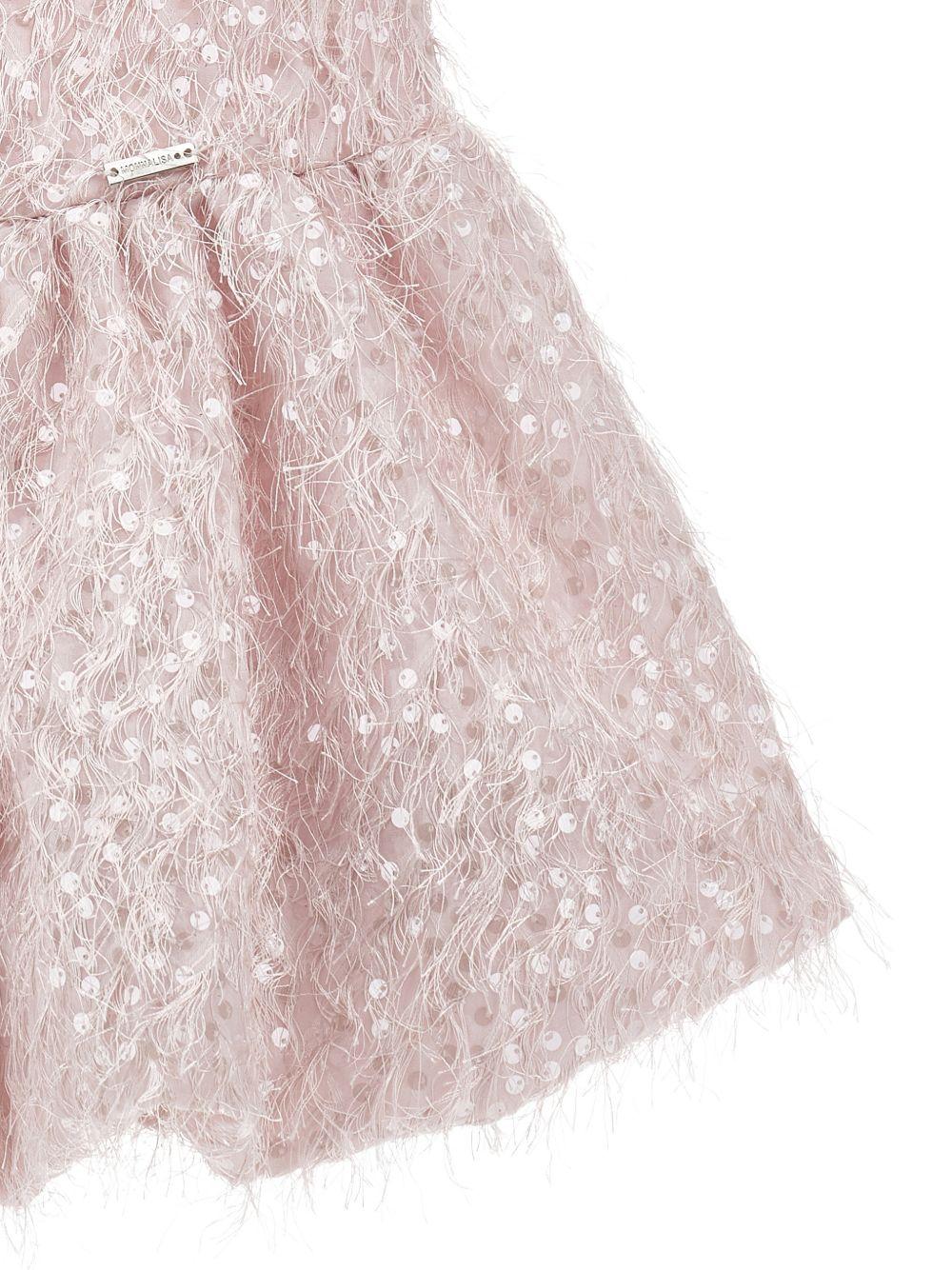 Abito per bambina Monnalisa pailettes 79G9047024 0091 MONNALISA 