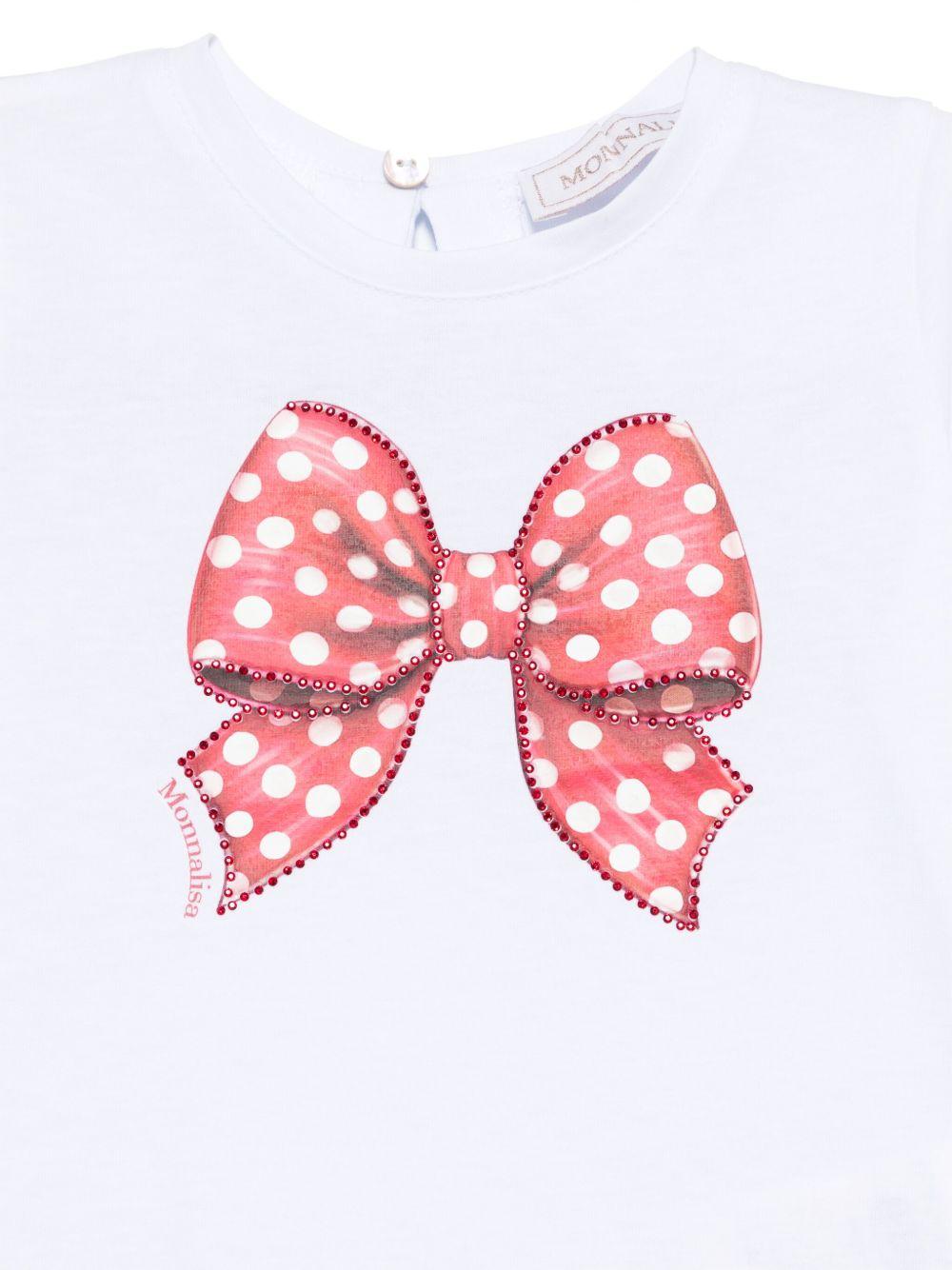 Monnalisa t-shirt con stampa 39E6175011 0099 MONNALISA 