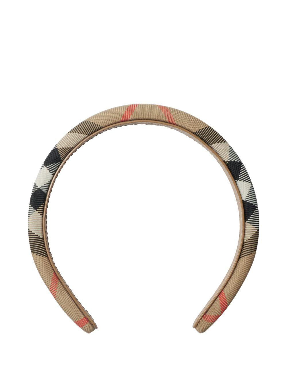Cerchietto per bambina Burberry Kids in check 8108699 B9368 BURBERRY KIDS 