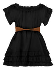 Abito per bambina Monnalisa Frou Frou 41G9097105 0050 MONNALISA 
