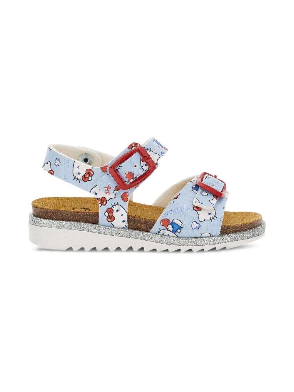 Sandali per bambina Monnalisa Hello Kitty 8CG0147702 5244 MONNALISA 