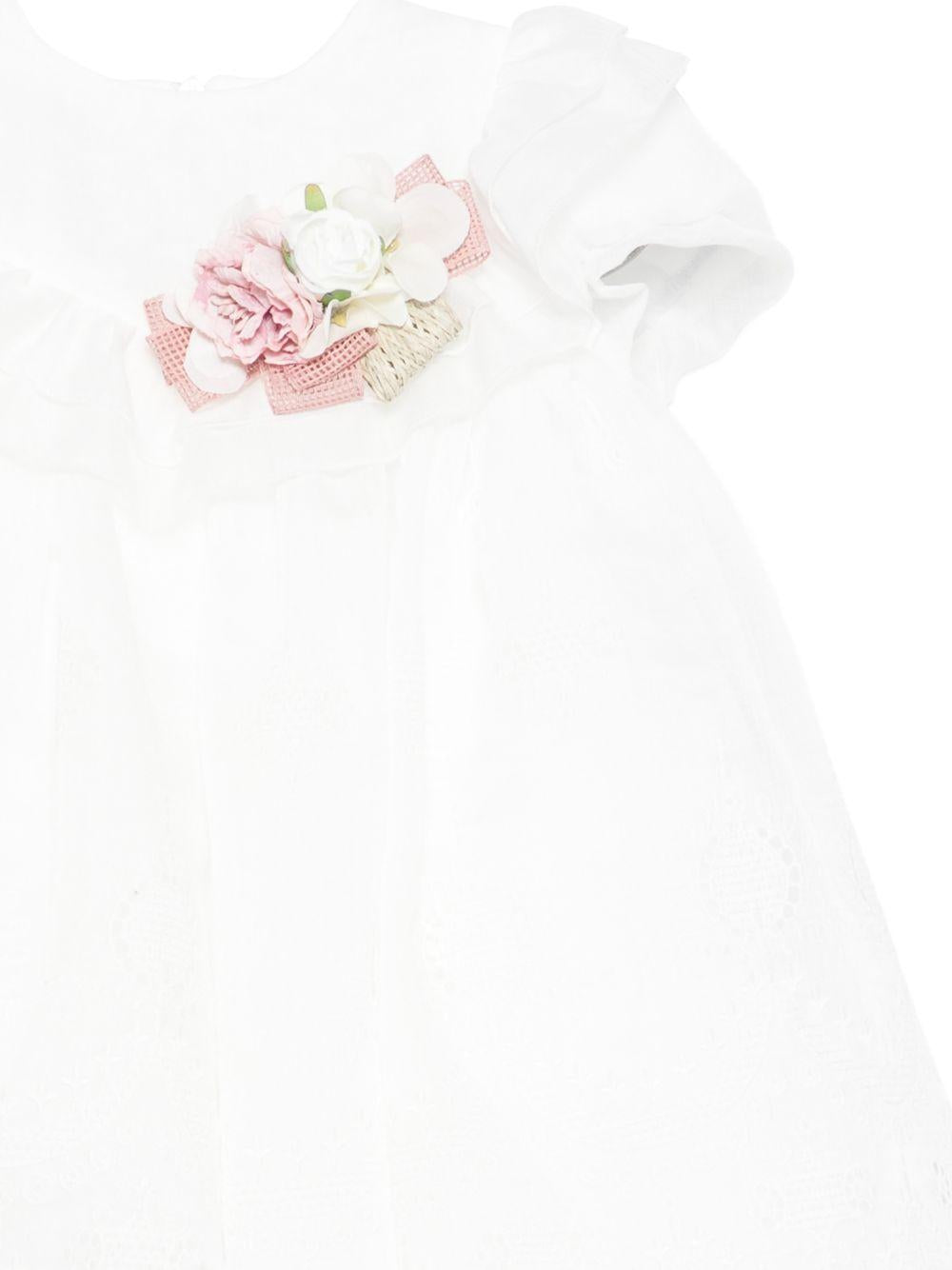 Abito per neonata Colorichiari con fiore FN108232 15 COLORICHIARI 