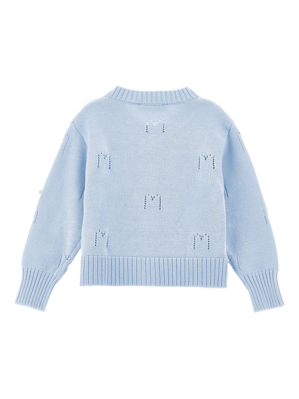 Cardigan per bambina Monnalisa fiocchi 17G8017029 0058 MONNALISA 