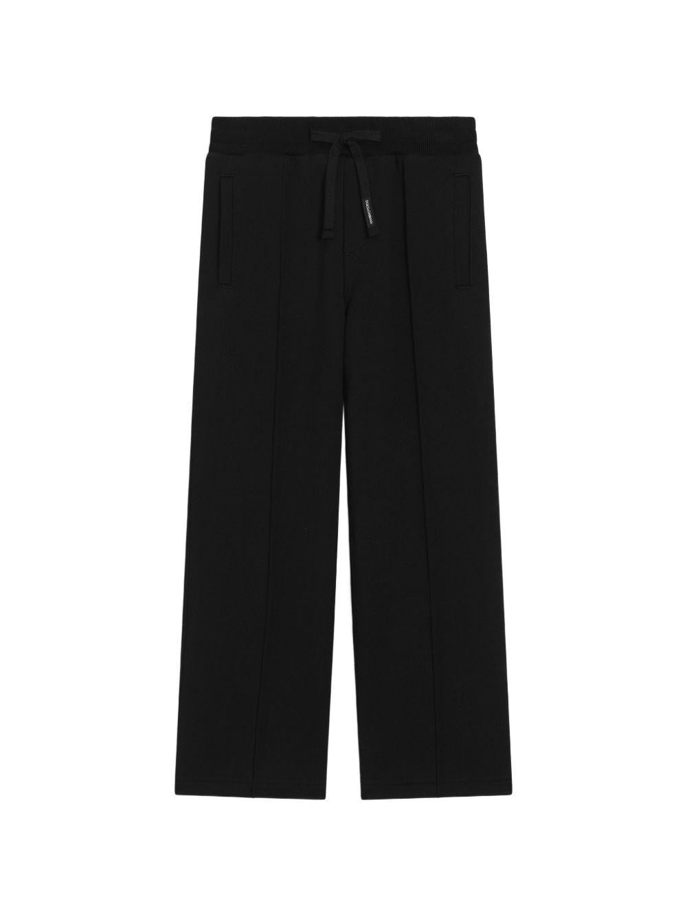 Pantaloni per bambino Dolce & Gabbana Kids dritti L4JPLVG7QK2 N0000 DOLCE & GABBANA KIDS 