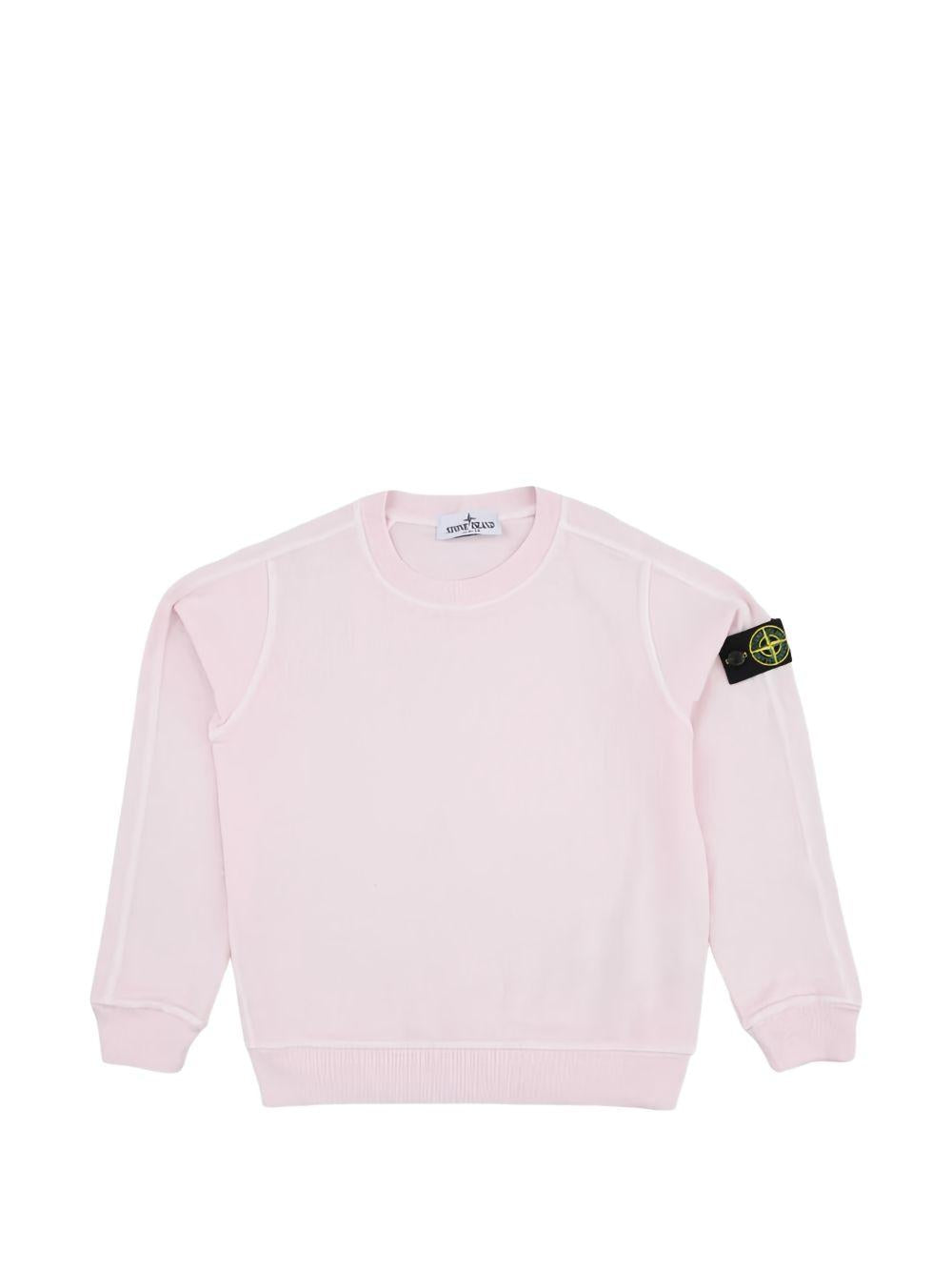 Felpa unisex Stone Island Junior girocollo L1S166100012S0060 V0180 STONE ISLAND JUNIOR 
