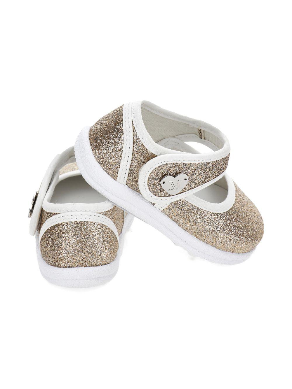 Scarpine per neonata Monnalisa glitterate 83G0057714 G073 MONNALISA 