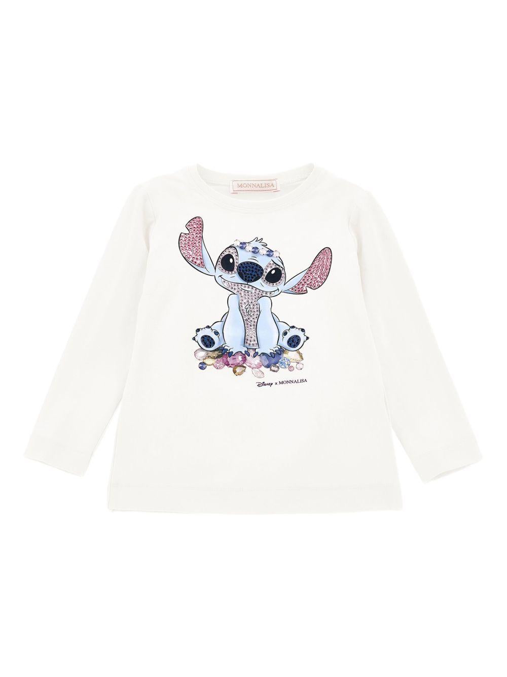 Monnalisa t-shirt Stitch 19F6106013 0001 MONNALISA 
