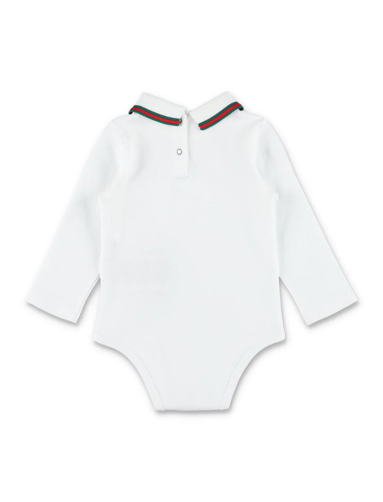 Body per neonato Gucci Kids con Web 853331XJGXV 9250 GUCCI KIDS 