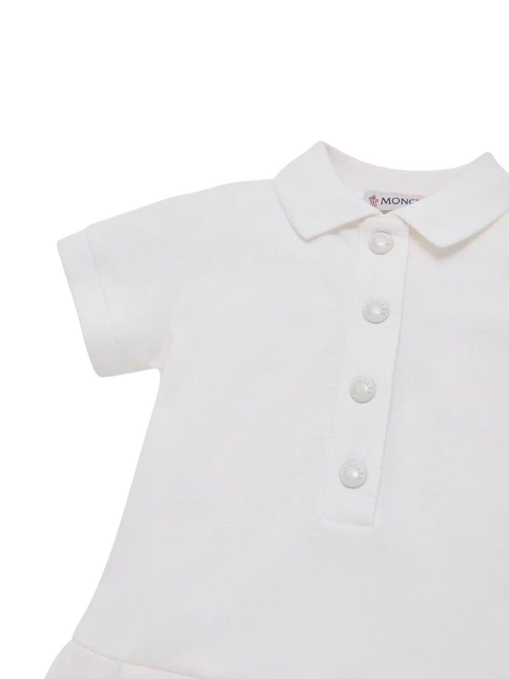 Abito per neonata Moncler Enfant a polo L19518I000088496F 034 MONCLER ENFANT 