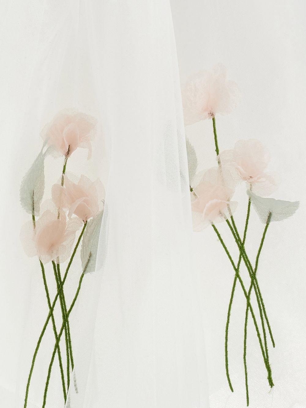 Abito per neonata Monnalisa con fiori 73G9047747 0001 MONNALISA 
