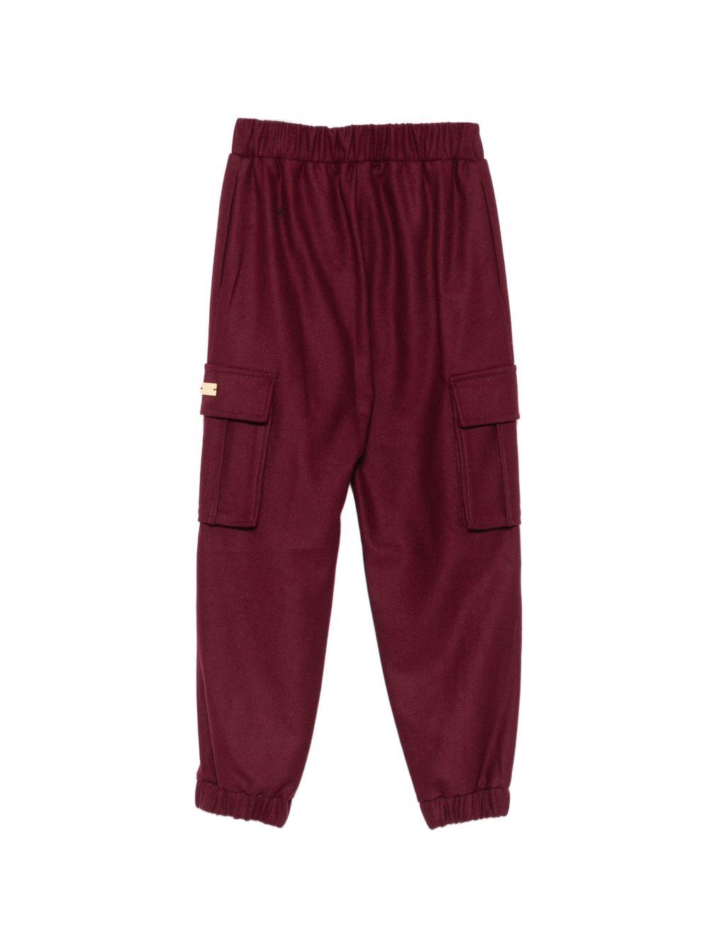 Pantaloni per bambino Balmain Kids cargo BZ6I20I0339 530OR BALMAIN KIDS 