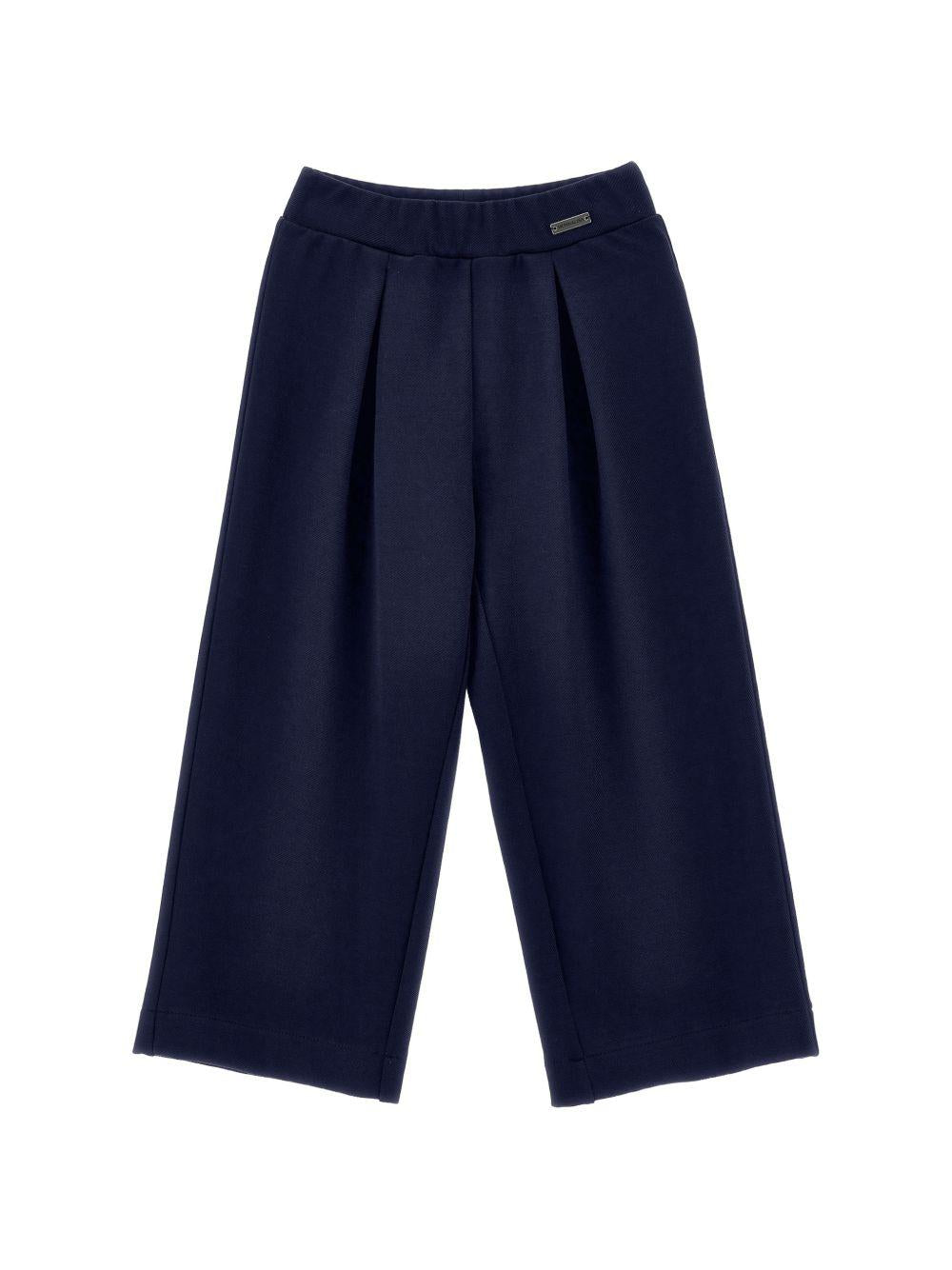Pantaloni per bambina Monnalisa a gamba ampia 17H4018300 0056 MONNALISA 