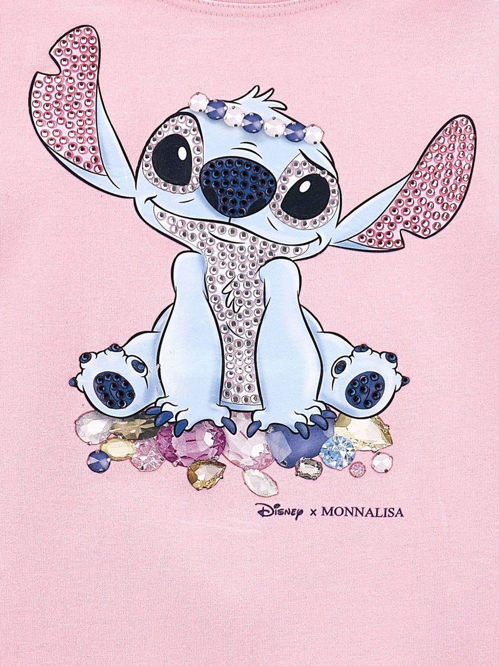 Monnalisa t-shirt Stitch 19F6106013 0090 MONNALISA 