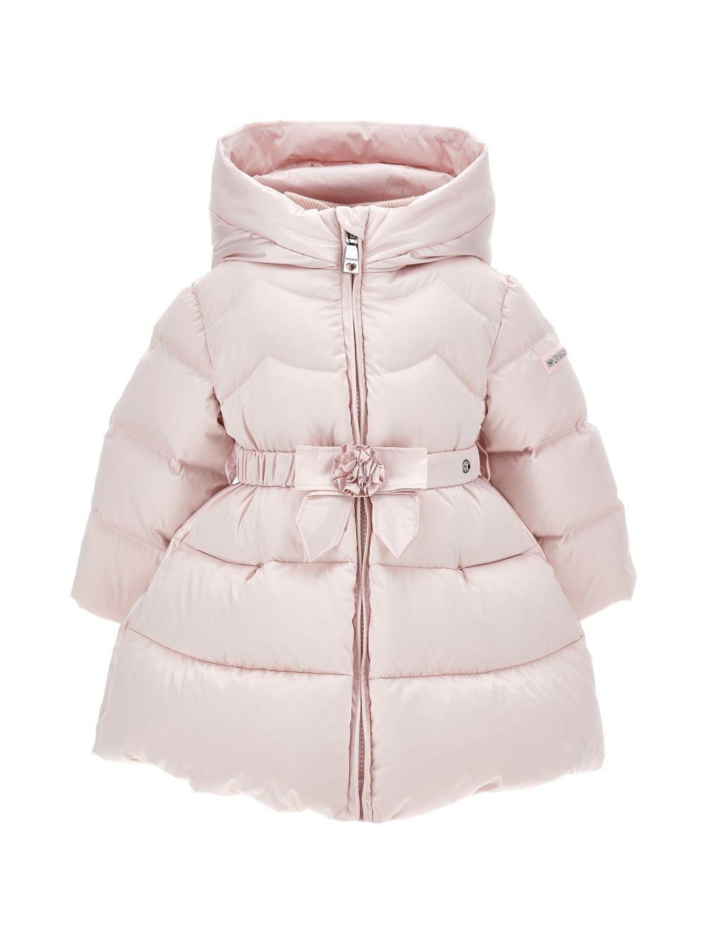 Giubbino per neonata Monnalisa lungo 37H1028026 0013 MONNALISA 