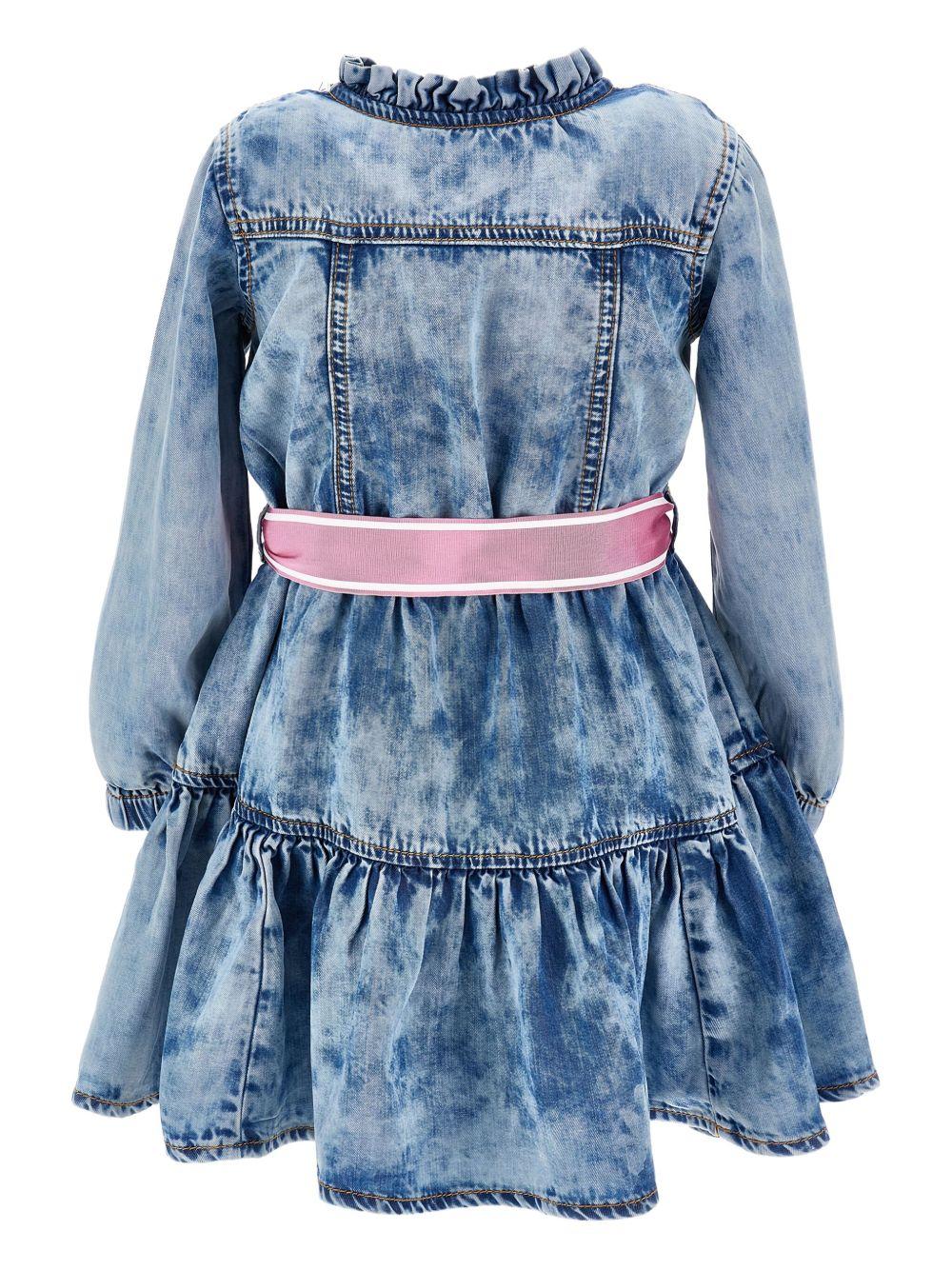Monnalisa abito Chambray 19F9016041 0055 MONNALISA 
