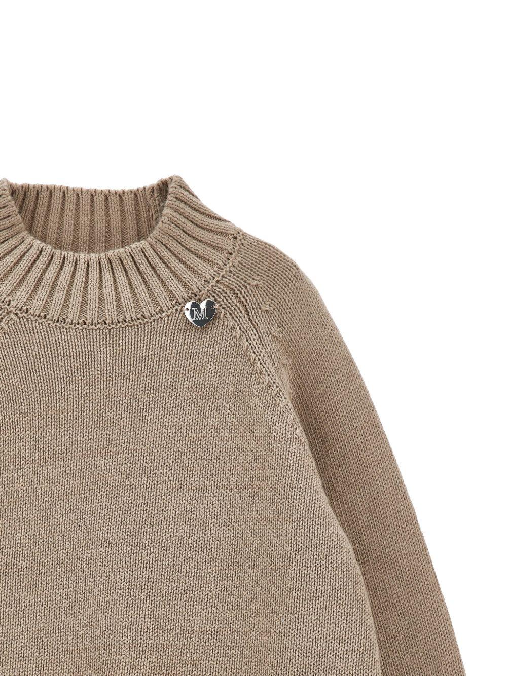 Maglione per bambina Monnalisa in lana 17H6018060 0003 MONNALISA 