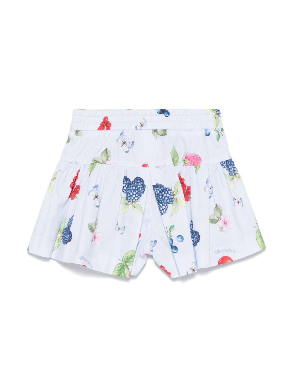 Monnalisa shorts con stampa 11E4195673 0052 MONNALISA 