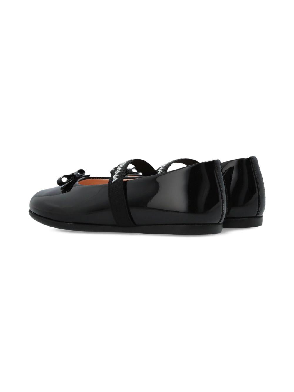 Ballerina per bambina Dolce & Gabbana Kids in pelle D20093A4831 80999 DOLCE & GABBANA KIDS 