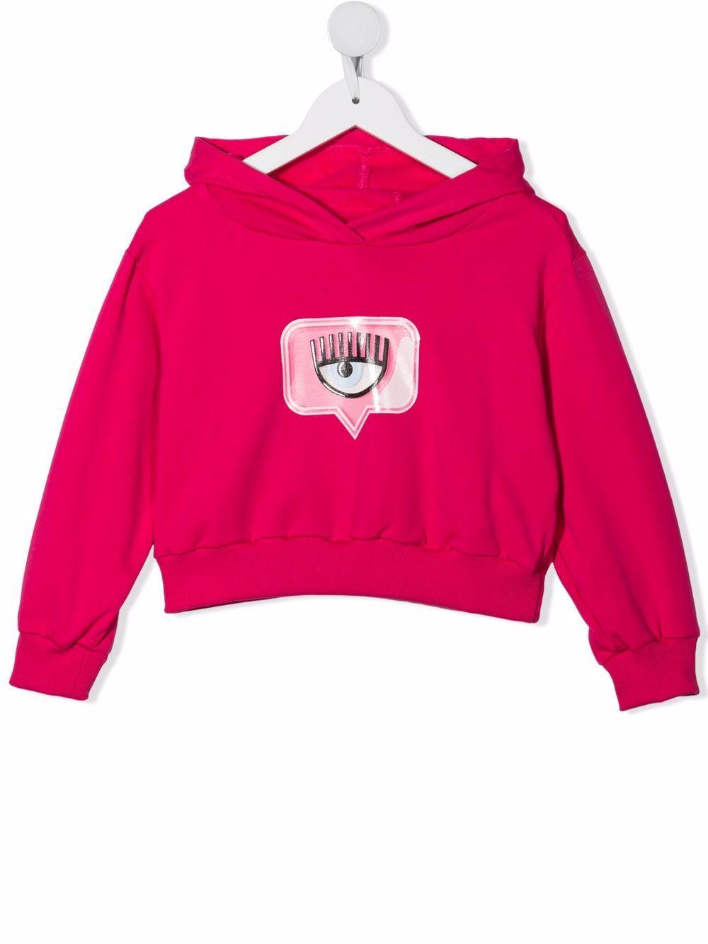 Chiara Ferragni Kids felpa con cappuccio 5986088072 0097 CHIARA FERRAGNI 