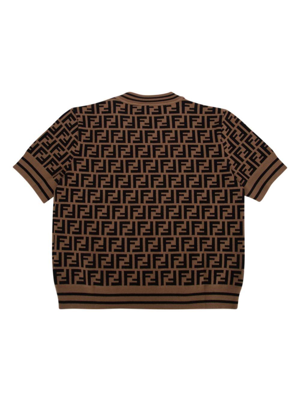 Maglia per bambina Fendi Kids FF JFG069AEYD F15B6 FENDI KIDS 