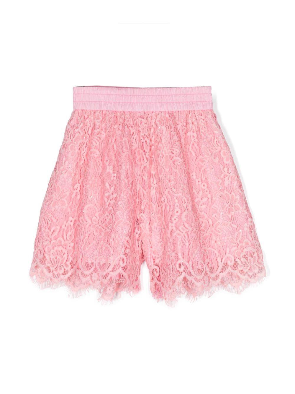 Monnalisa shorts in pizzo 49C4043055 0090 MONNALISA 