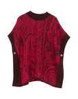 Poncho per bambina Etro Kids paisley GZ2A23W0234 562 ETRO KIDS 