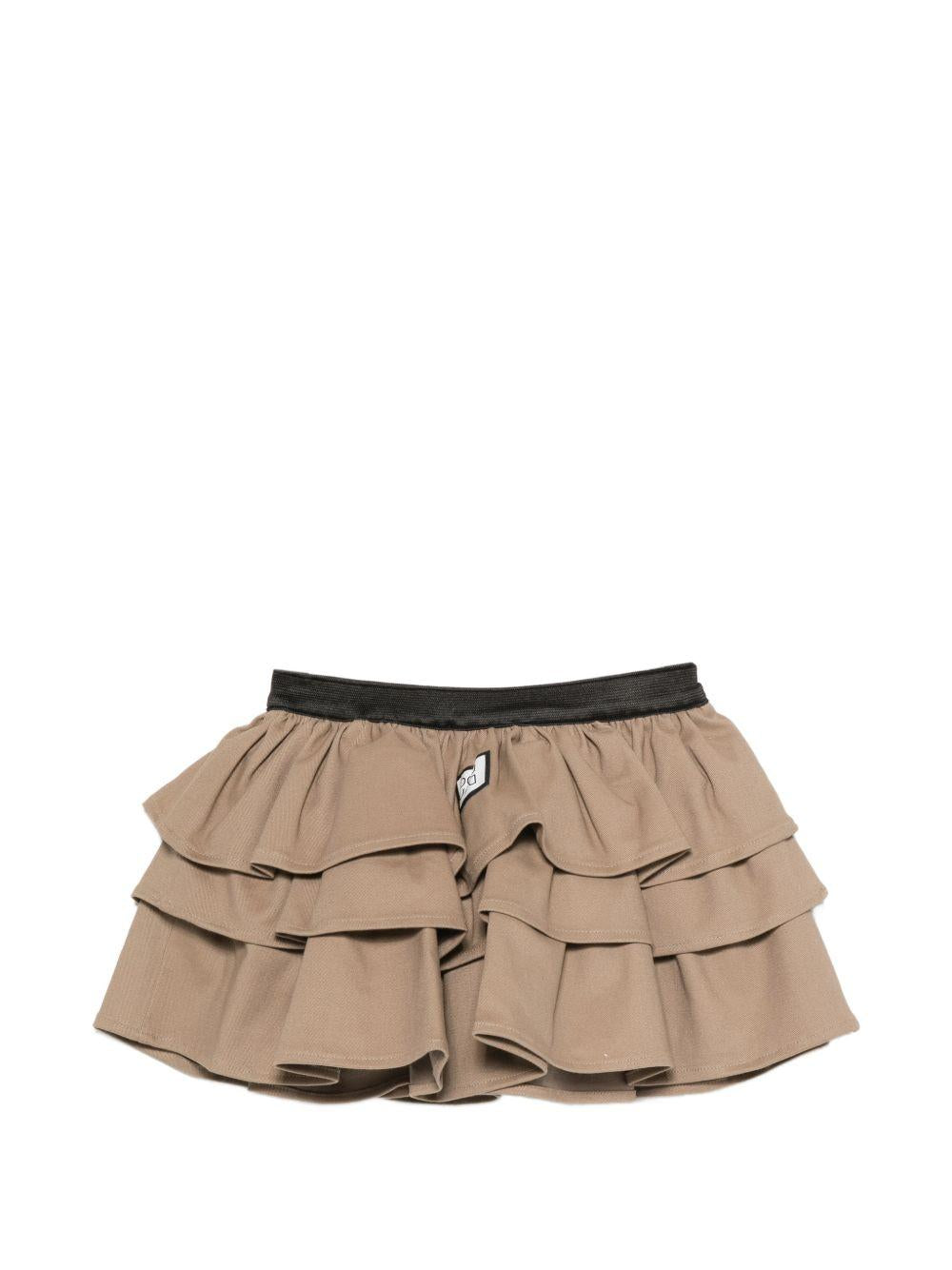 Gonna per bambina Douuod Kids a balze DZ7B01G0073 343 DOUUOD KIDS 