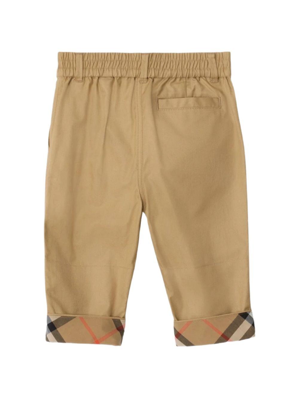 Ppantaloni per neonato Burberry Kids 8133472 B9719 BURBERRY KIDS 