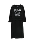 Abito per bambina Balmain Kids combinato BZ1A00Z3183 930BC BALMAIN KIDS 