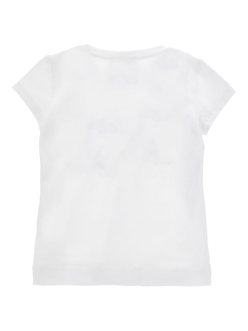 T-shirt per bambina Monnalisa con stampa 19G6027001 0099 MONNALISA 
