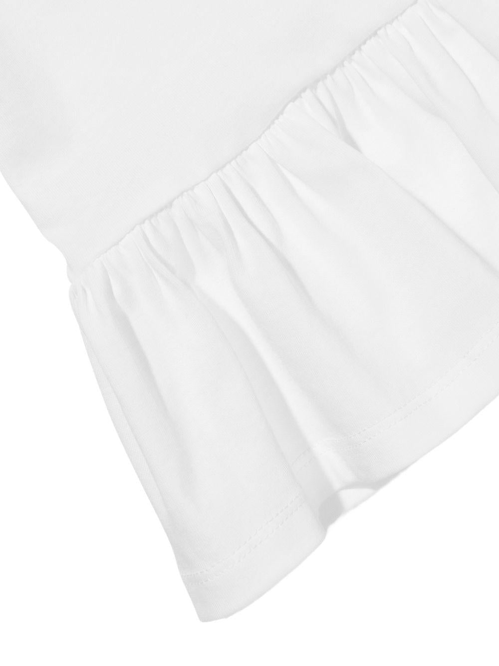 Abito per neonata Moschino Kids con stampa MDV0DJLAA02 10101 MOSCHINO KIDS 