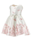 Abito per neonata Monnalisa a fiori 73G9057673 0191 MONNALISA 