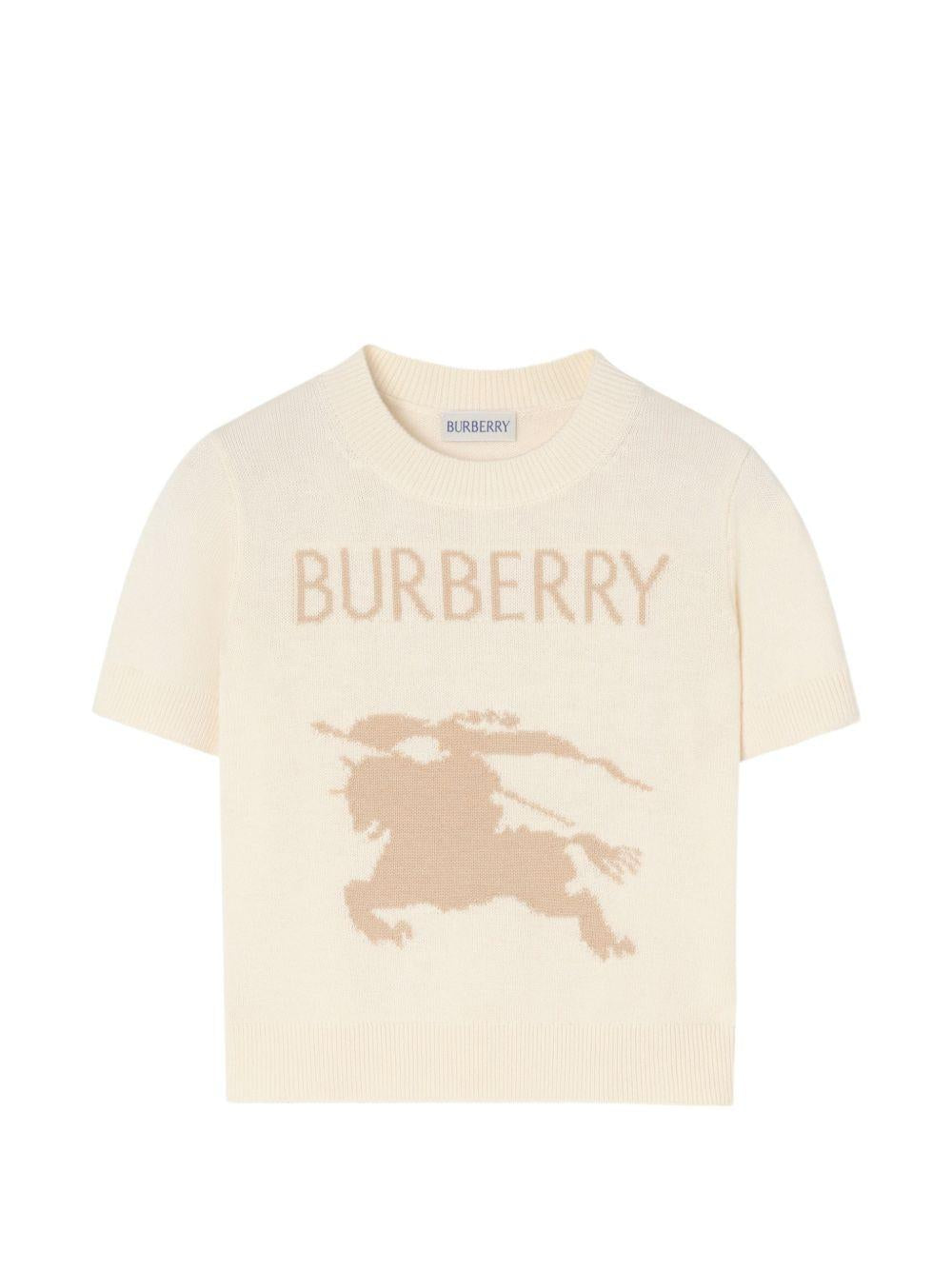 Maglia per bambina Burberry Kids con logo 8125914 A1452 BURBERRY KIDS 