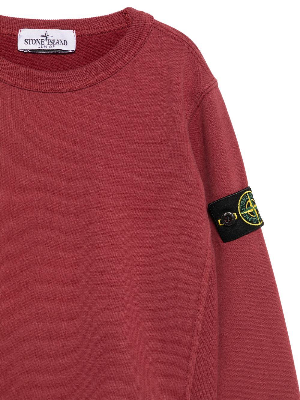 Felpa per bambino Stone Island Junior girocollo L2S166100001S0A20 V0014 STONE ISLAND JUNIOR 