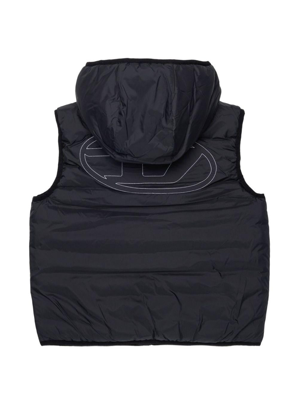 Gilet per bambino Diesel Kids con logo J02883KXBVE K900 DIESEL KIDS 