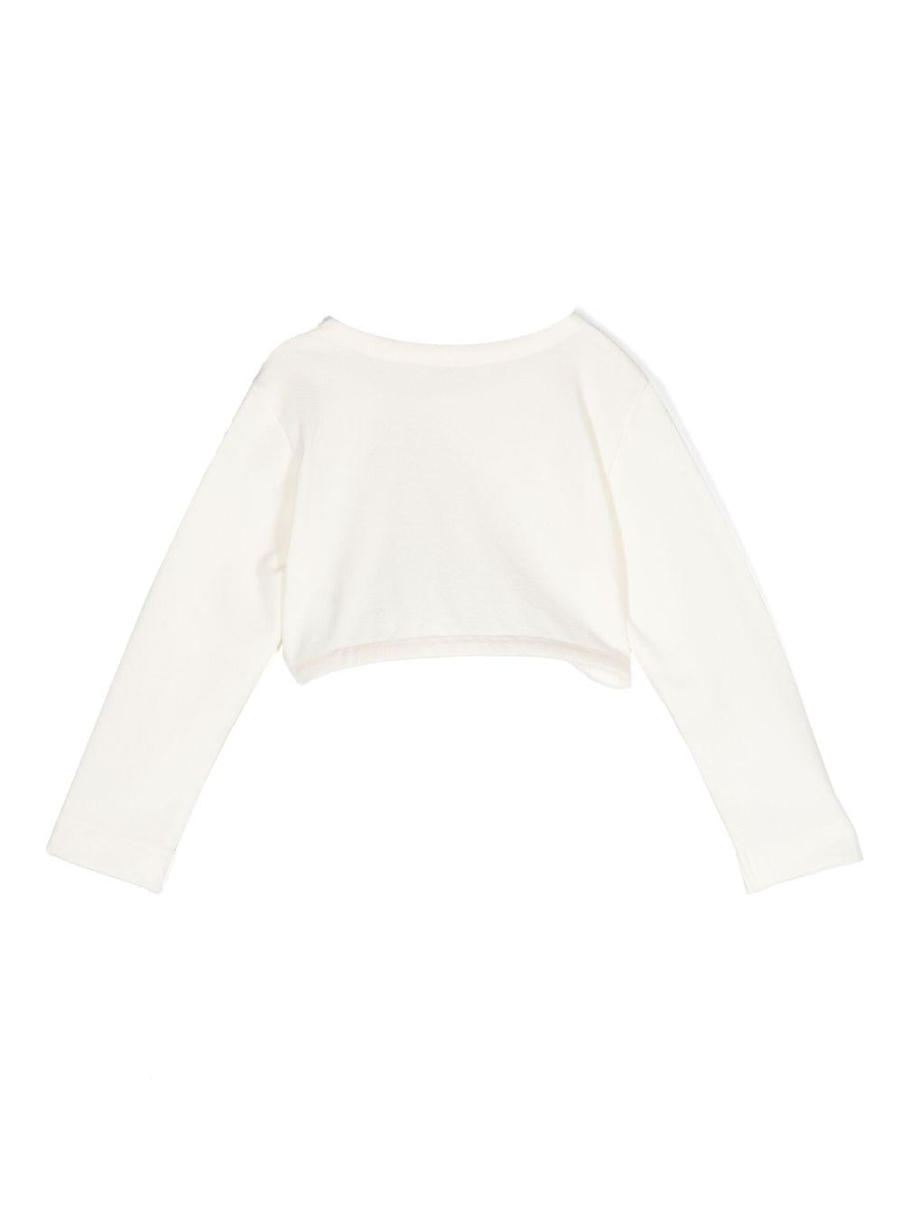 Monnalisa cardigan in crepe 17CCAD3204 0001 MONNALISA 
