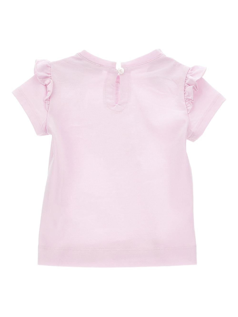 T-shirt per neonata Monnalisa con stampa 39G6097002 0090 MONNALISA 