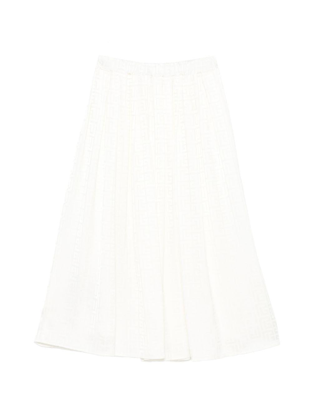 Gonna per bambina Balmain Kids lunga BY7A60S0192 102 BALMAIN KIDS 