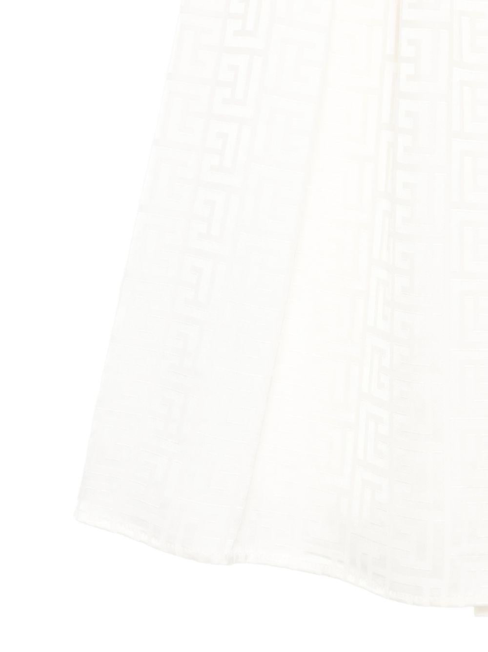 Gonna per bambina Balmain Kids lunga BY7A60S0192 102 BALMAIN KIDS 