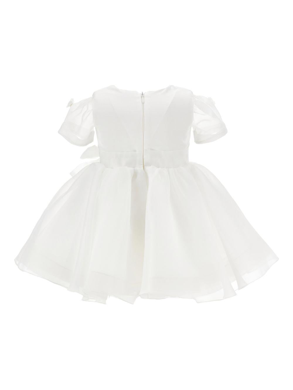 Abito per neonata Monnalisa organza 73G9027112 0001 MONNALISA 