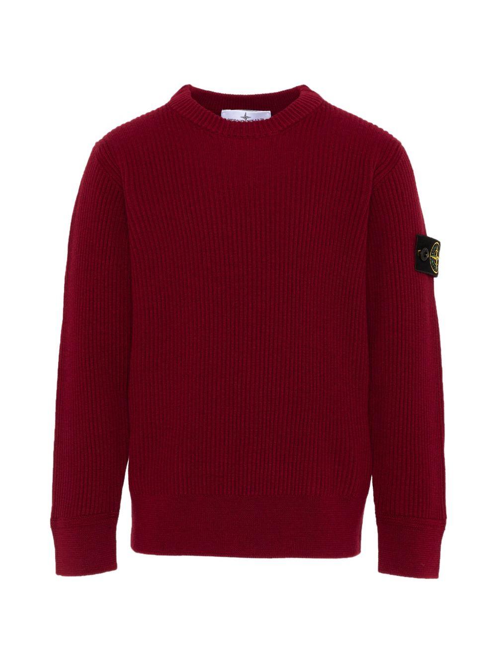 Maglione per bambino Stone Island Junior girocollo L2S165100010S0C02 V0014 STONE ISLAND JUNIOR 