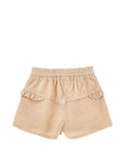 Shorts per neonata Monnalisa in velluto 37H4128852 003M MONNALISA 